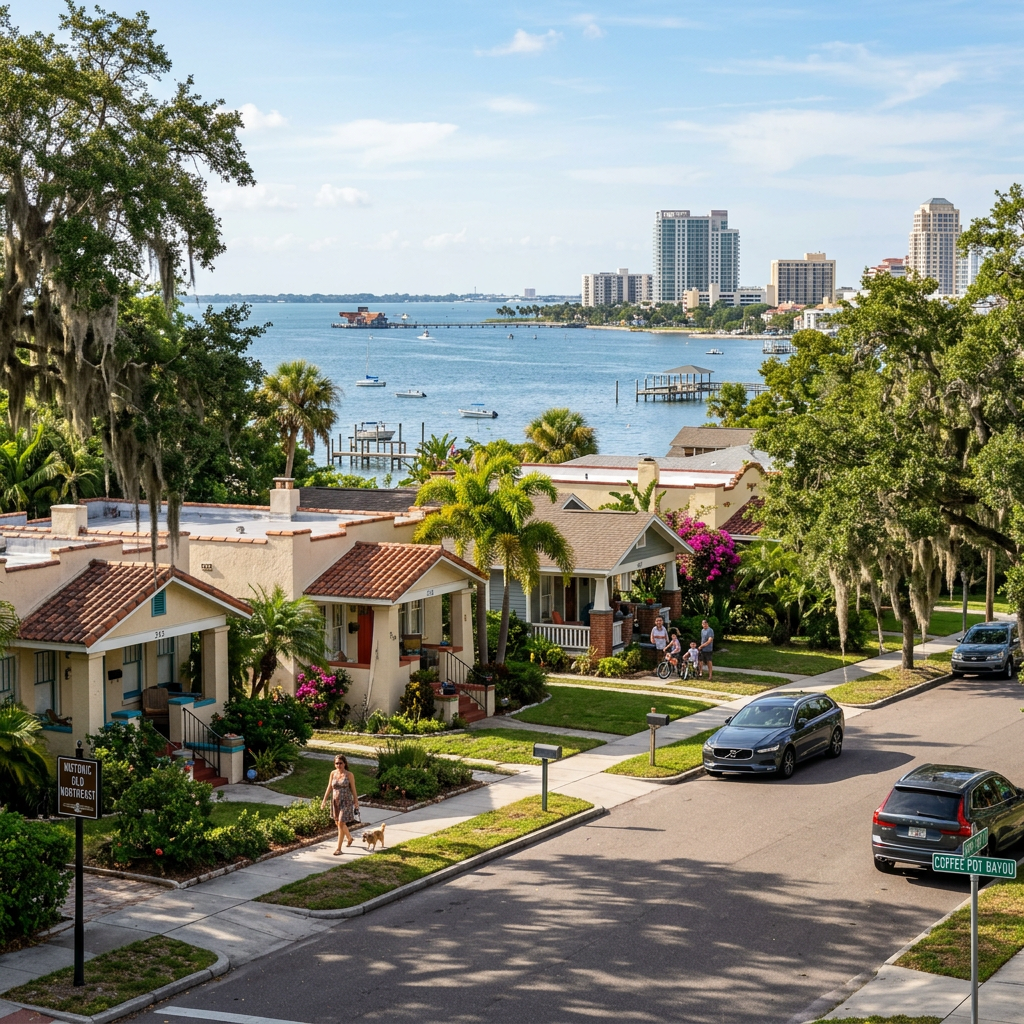 Tampa Bay neighborhood map